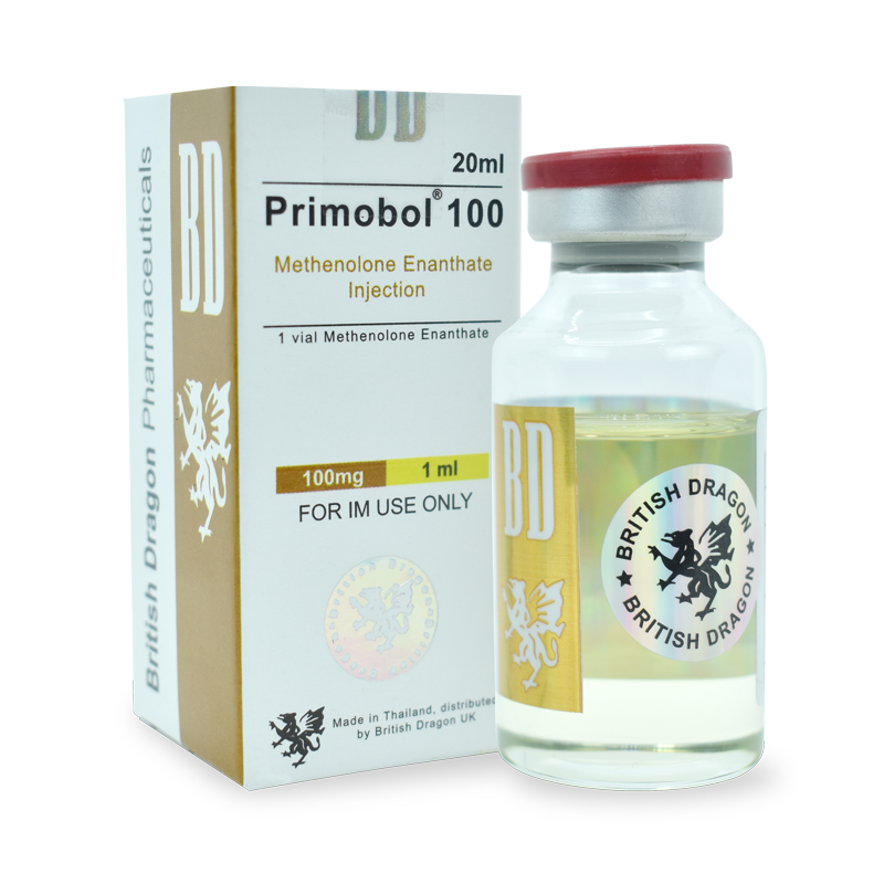 Primobolan - Metenolona - British Dragon - 100 mg - 20 ml