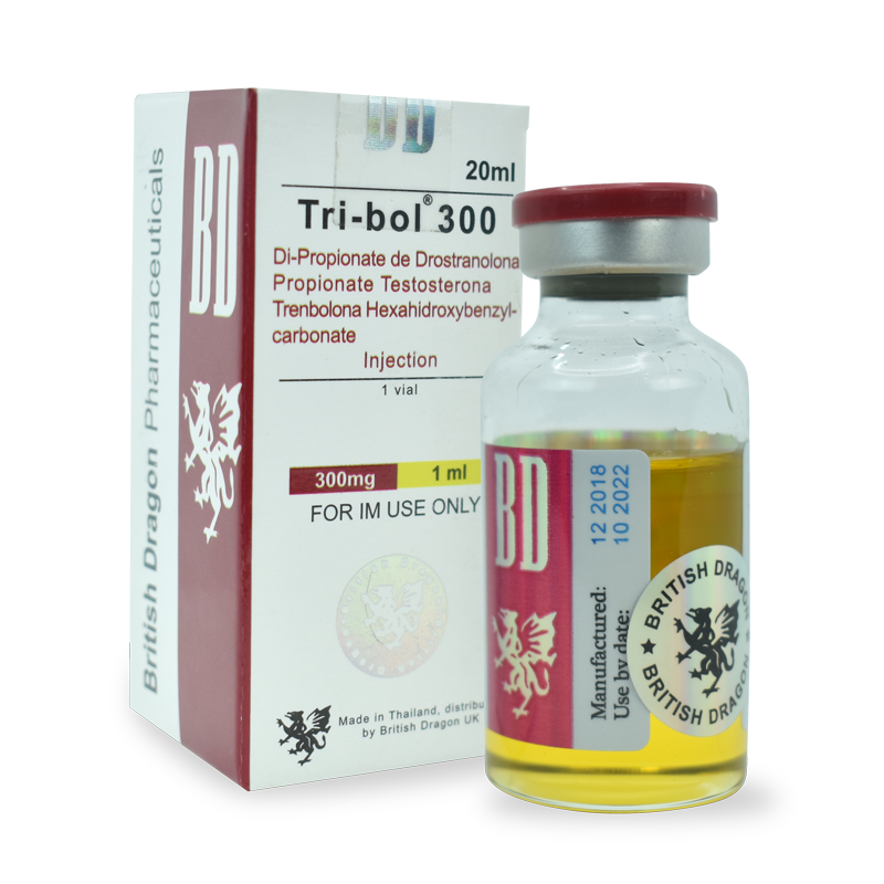 Tri bol - Drostanolona - Trembolona - Testosterona Propionato - British Dragon