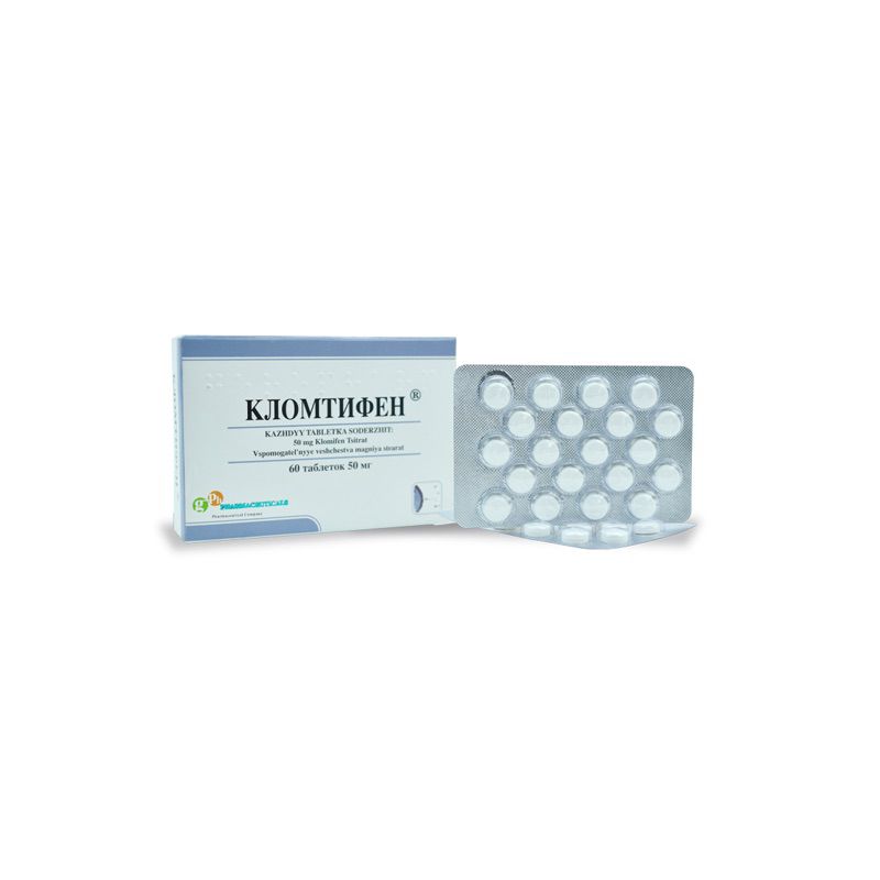 Clomifeno - Clomid - Gph Pharmaceuticals - 60 tabs - 50 mg